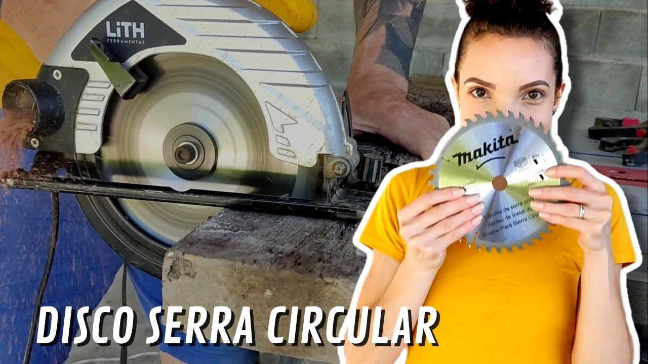 Substituímos o disco original por um MAKITA 40 dentes / como ganhar dinheiro na marcenaria