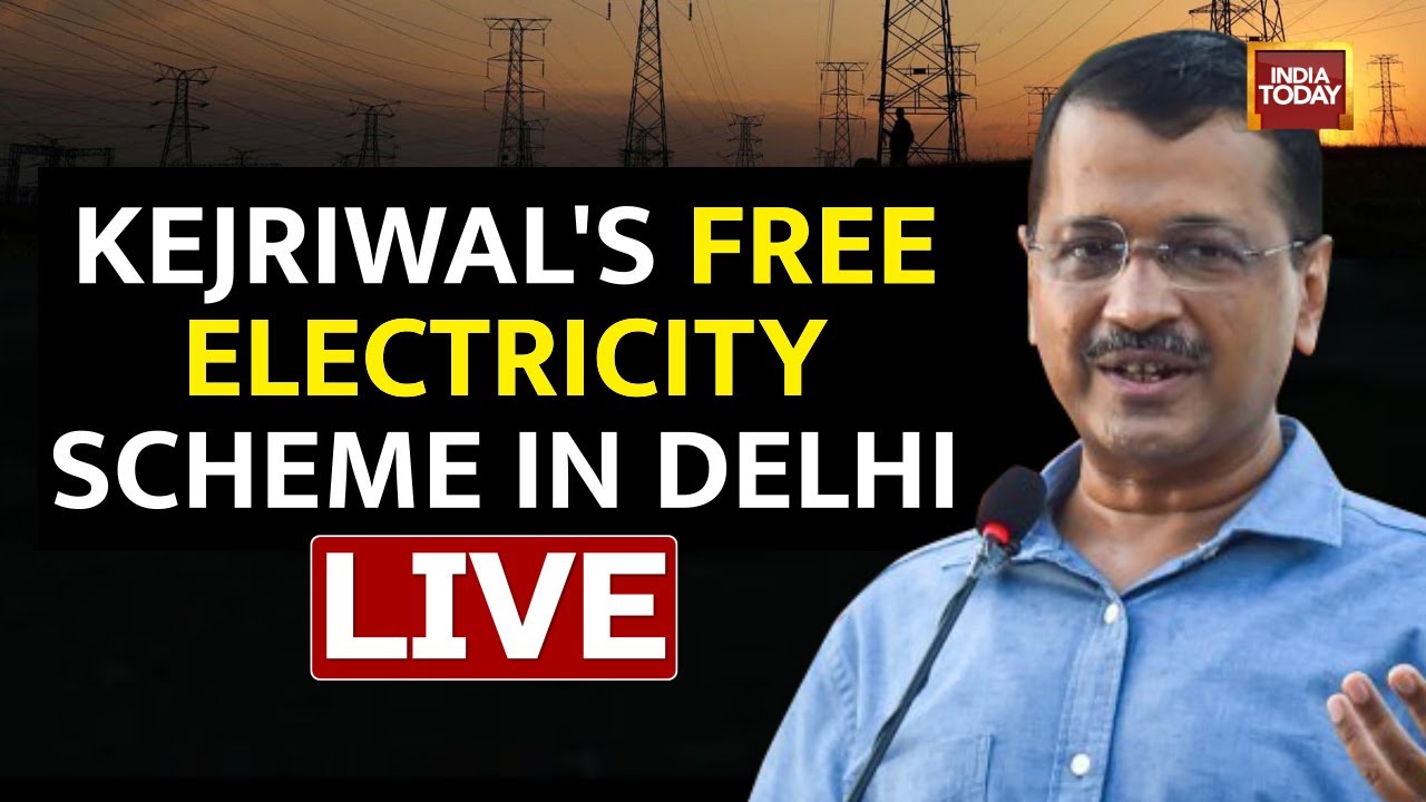 Arvind Kejriwal LIVE News: Kejriwal's Press Conference LIVE | Free Electricity Scheme In Delhi