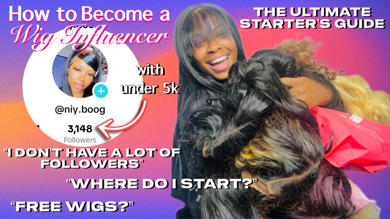 How to Become a Wig Influencer | First 5 Month Progress | Step by Step Guide in Description