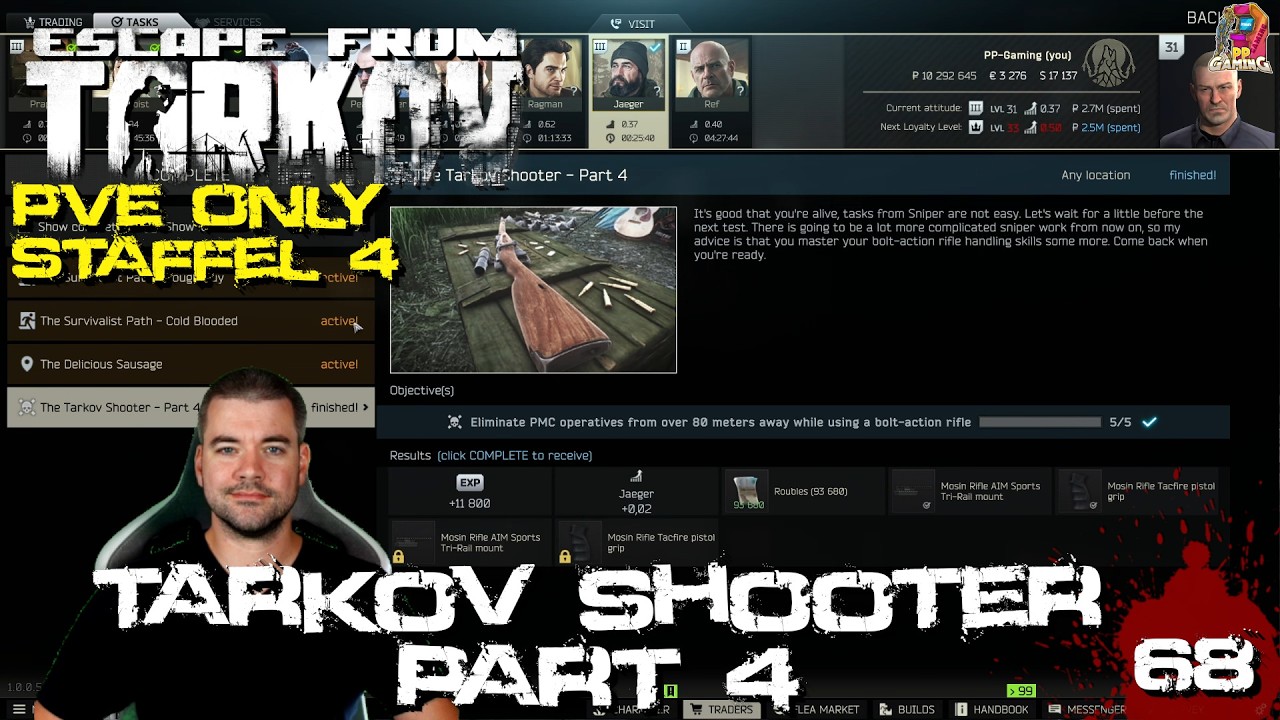 Tarkov Shooter Part 4 🔫 S04 #68 Escape from Tarkov 1.0 EFT PVE