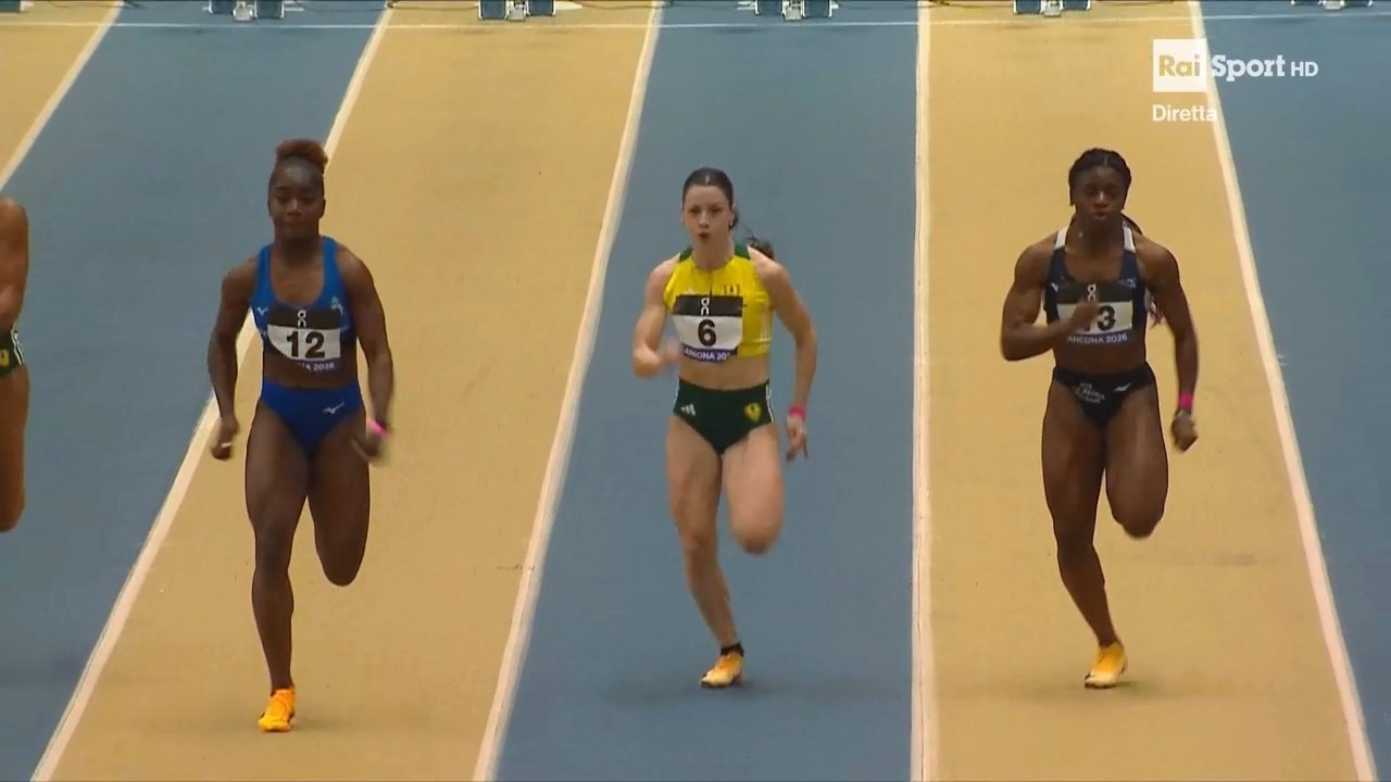 Campionati Italiani Assoluti Indoor 2026 | 60m F | Kelly Doualla Vs Zaynab Dosso