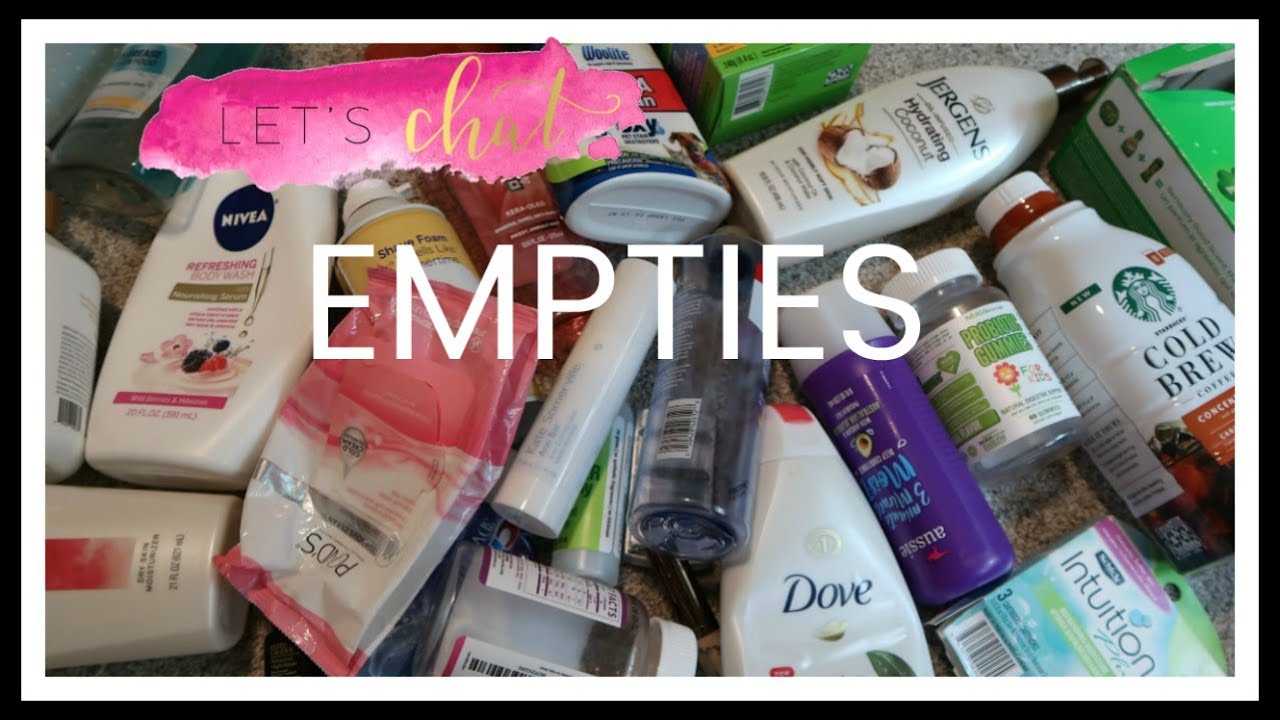 Empties: Hair, Skin, Body Care, & Few Randoms that I've used up