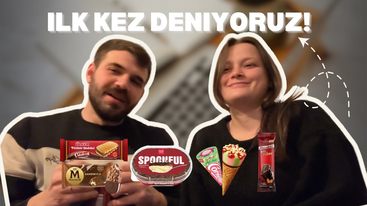 İlk Kez Deniyoruz Serisi ! Hangisi Sınıfta Kaldı? Spoonful magnum cornetto
