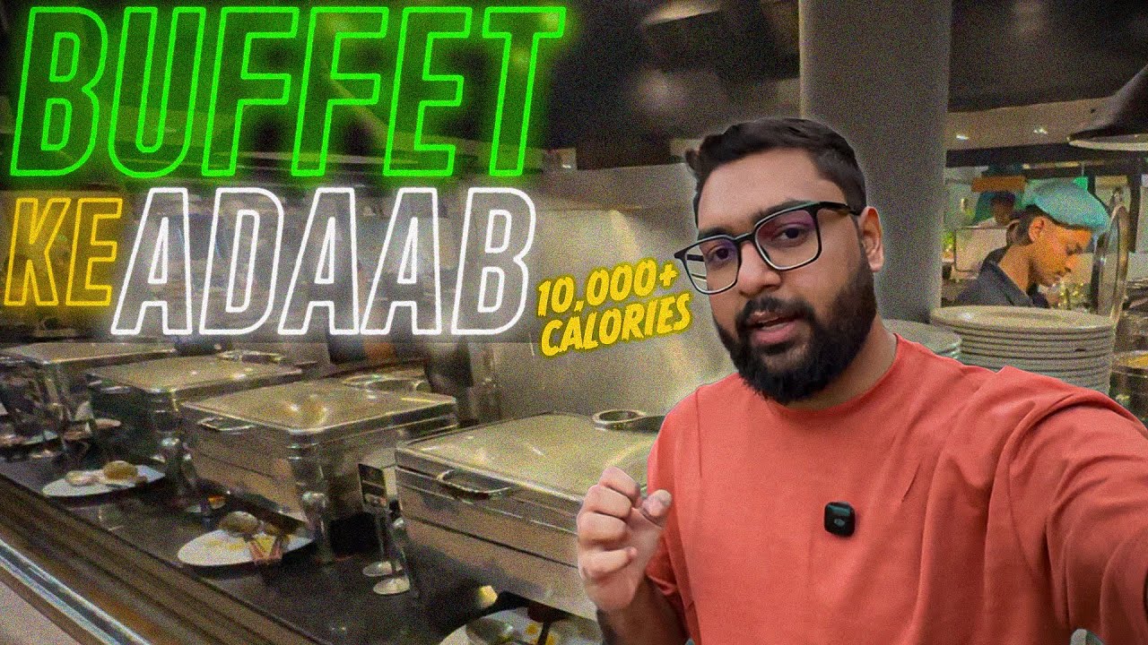 Buffet Ke Adaab | Only 10,000+ Calories Intake | Ft. Uzair Sakrani | Ramzan Special