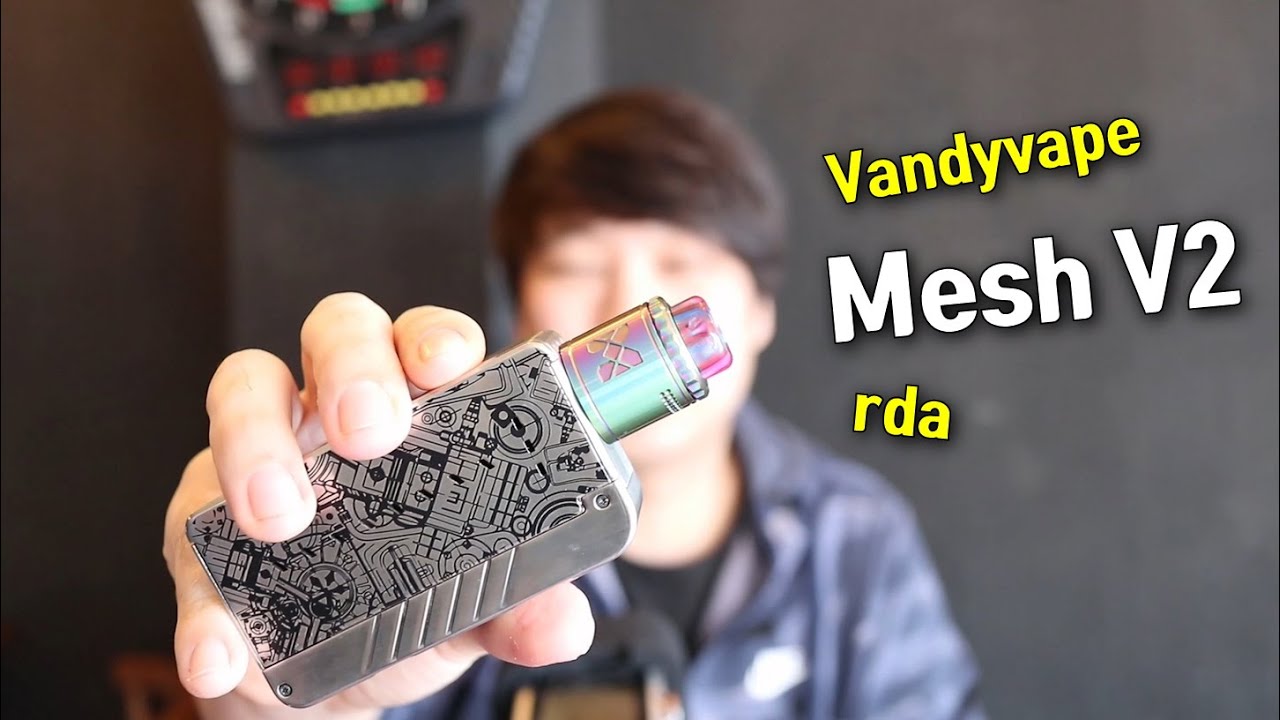 반디베이프 메쉬 v2 rda. Vandyvape Mesh V2 rda.