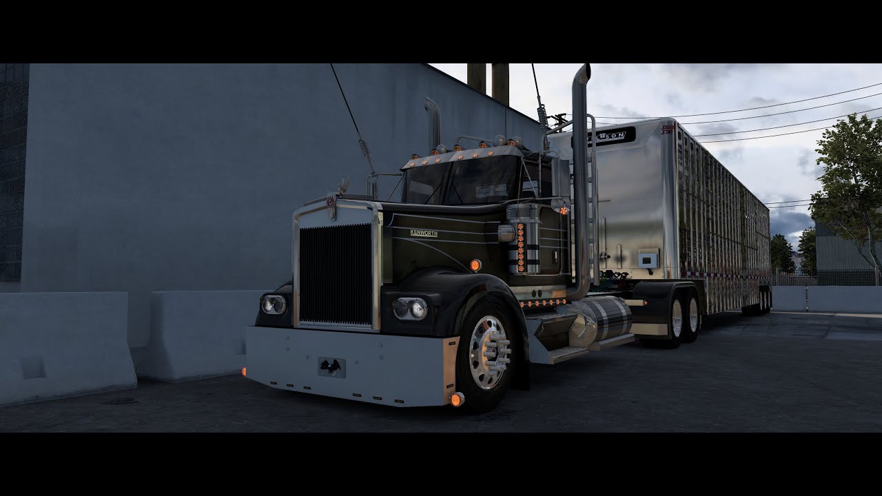 ATS I  W900, Highwaykiller, by Jon Ruda,13Spd, Cat Powered 6NZ, Livestock, American Truck Simulator