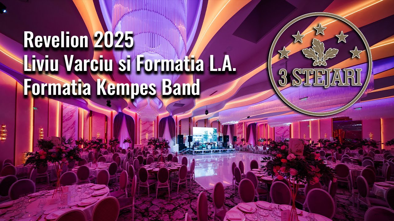 Colaj melodii vechi - Kempes Band | Petrecere Revelion 2025 la 3 Stejari Brasov