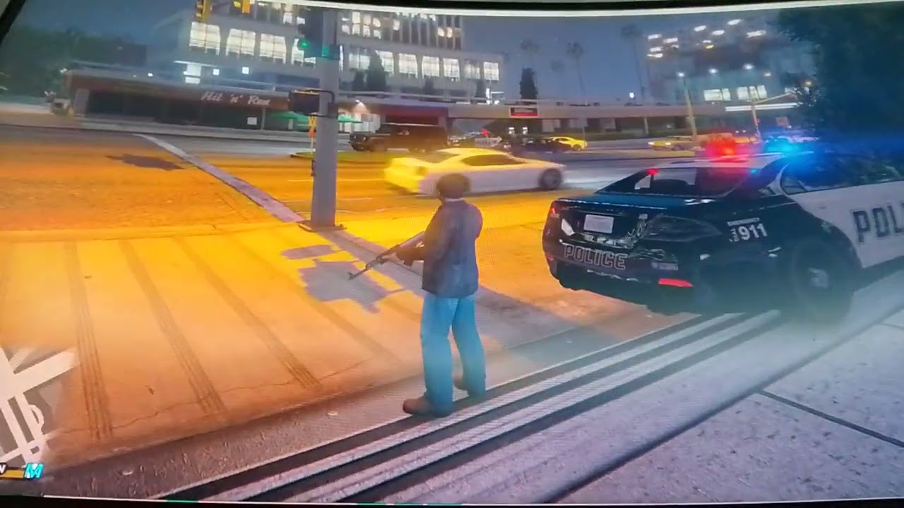 Bugün GTA v'te serbest takıldım