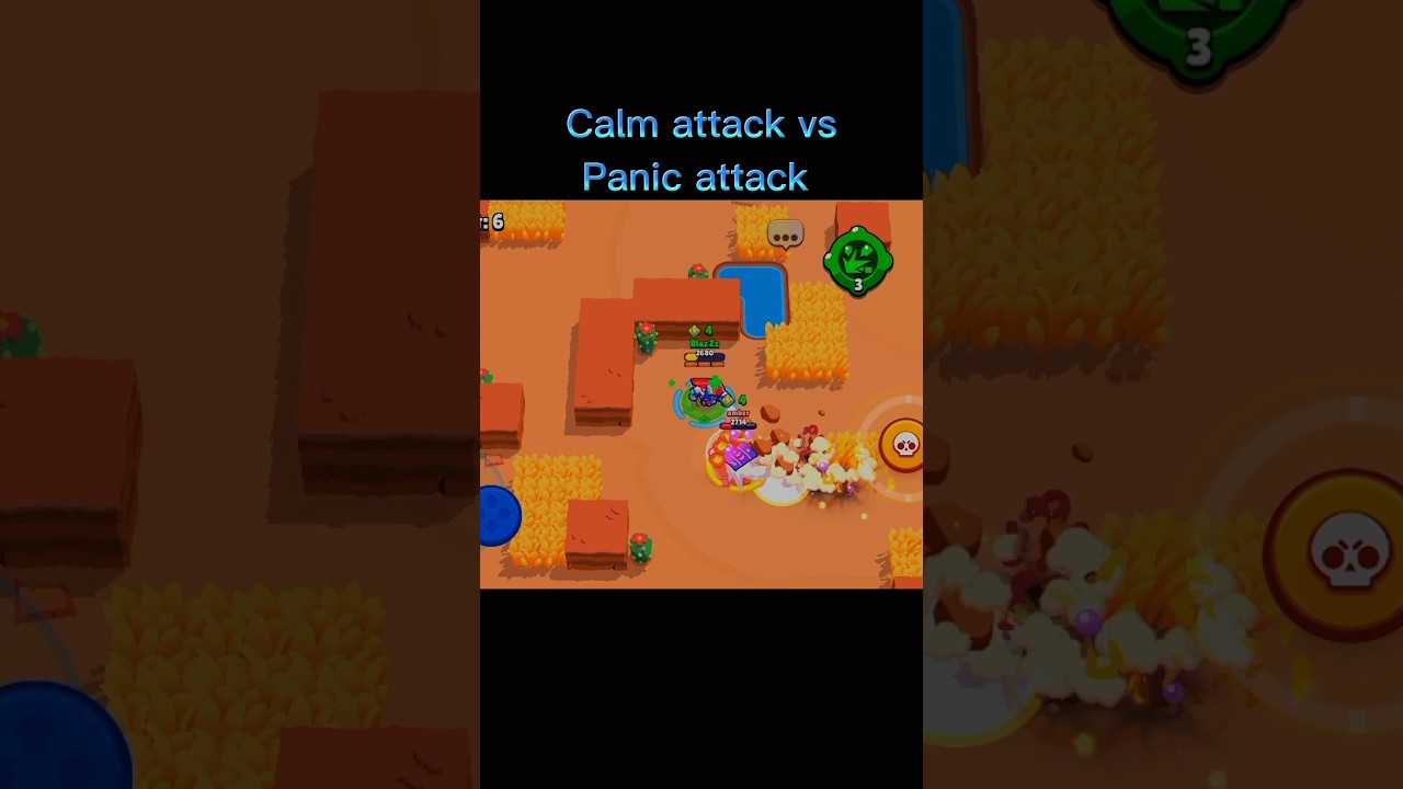Enemy Panic ⚠️ #brawlstars #shorts