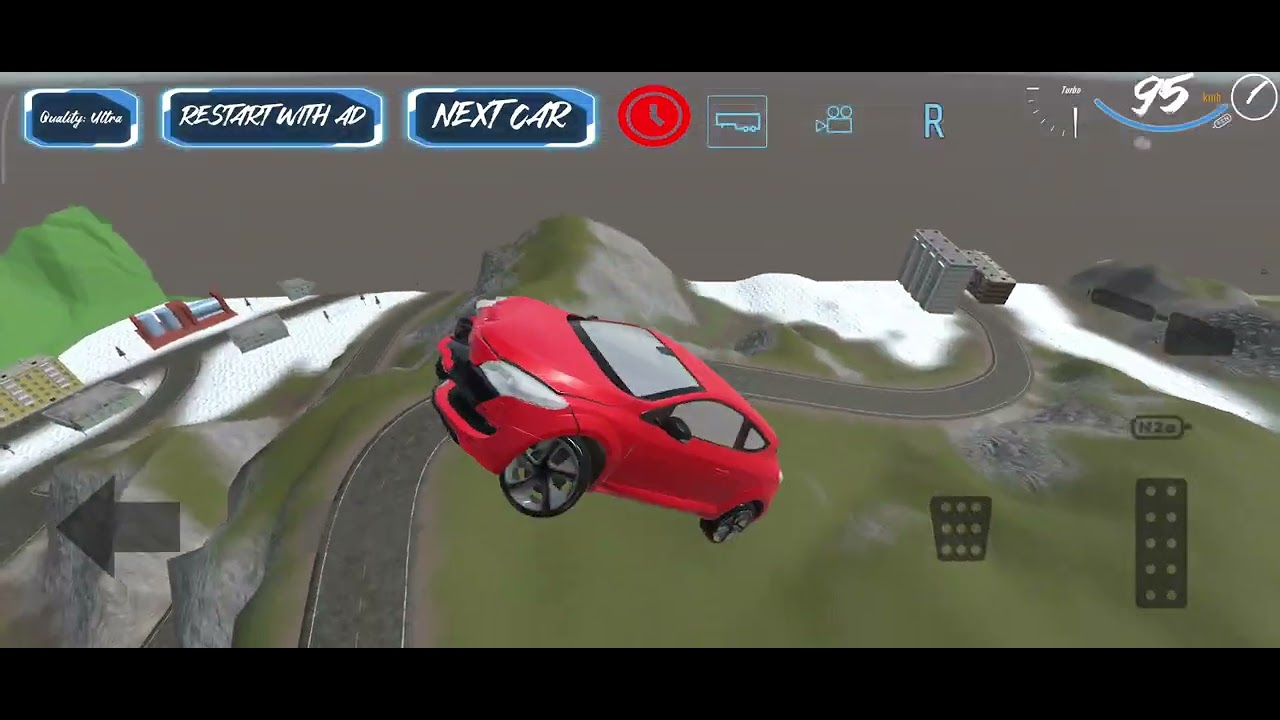 Car crash simulator asia mobile game racing crashing like beam