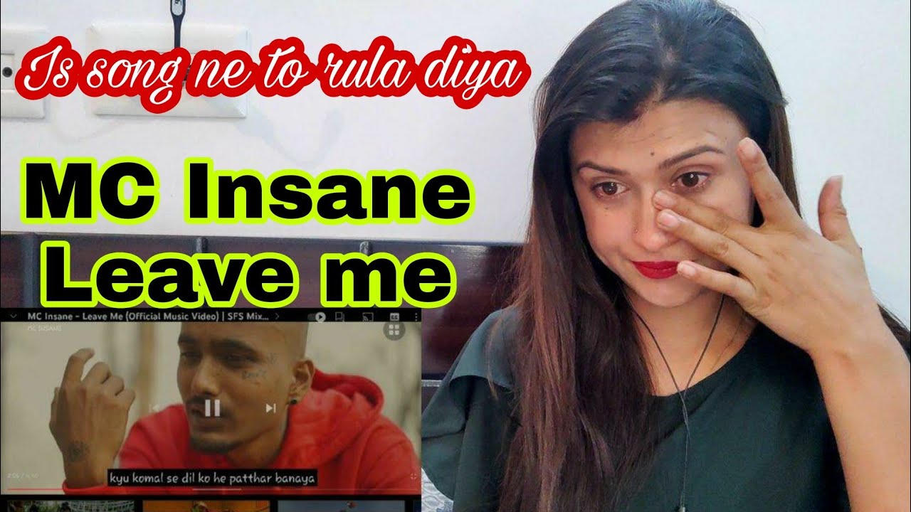 MC Insane - Leave Me (Official Music Video Reaction) | Mansi World