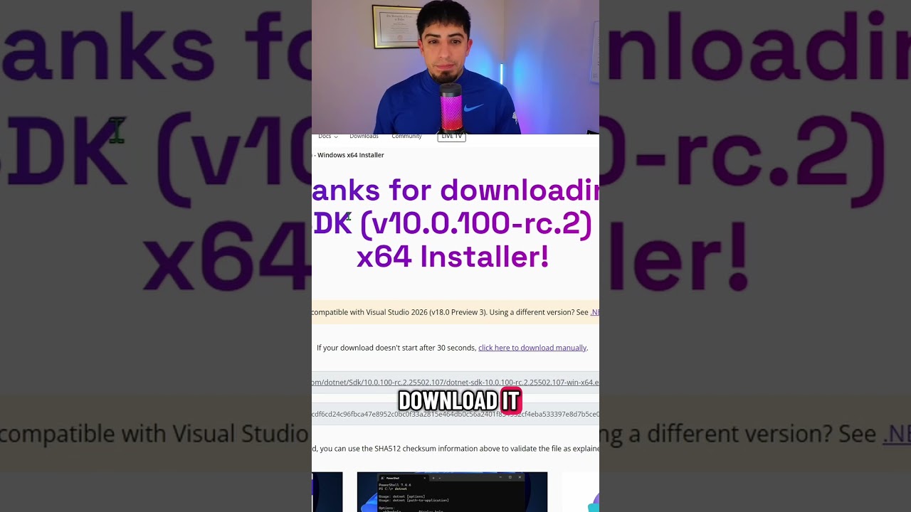 &iexcl;C&oacute;mo instalar .NET 10 F&Aacute;CILMENTE!