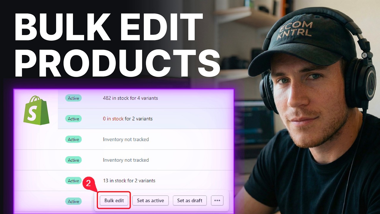 How to Bulk Edit Products on Shopify Store (2026) | Bulk Editor