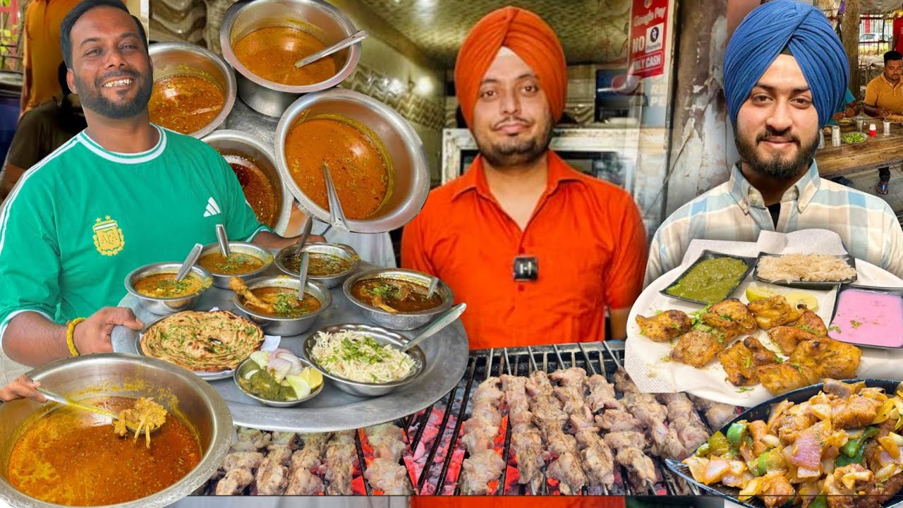 Best 3 Non Veg Food Ludhiana | Ludhiana Famous Desi Mutton & Chicken, Keema Naan