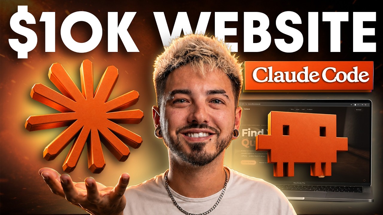 Как создать сайт стоимостью $10 000 с помощью Claude Code (полный рабочий процесс с промптами)