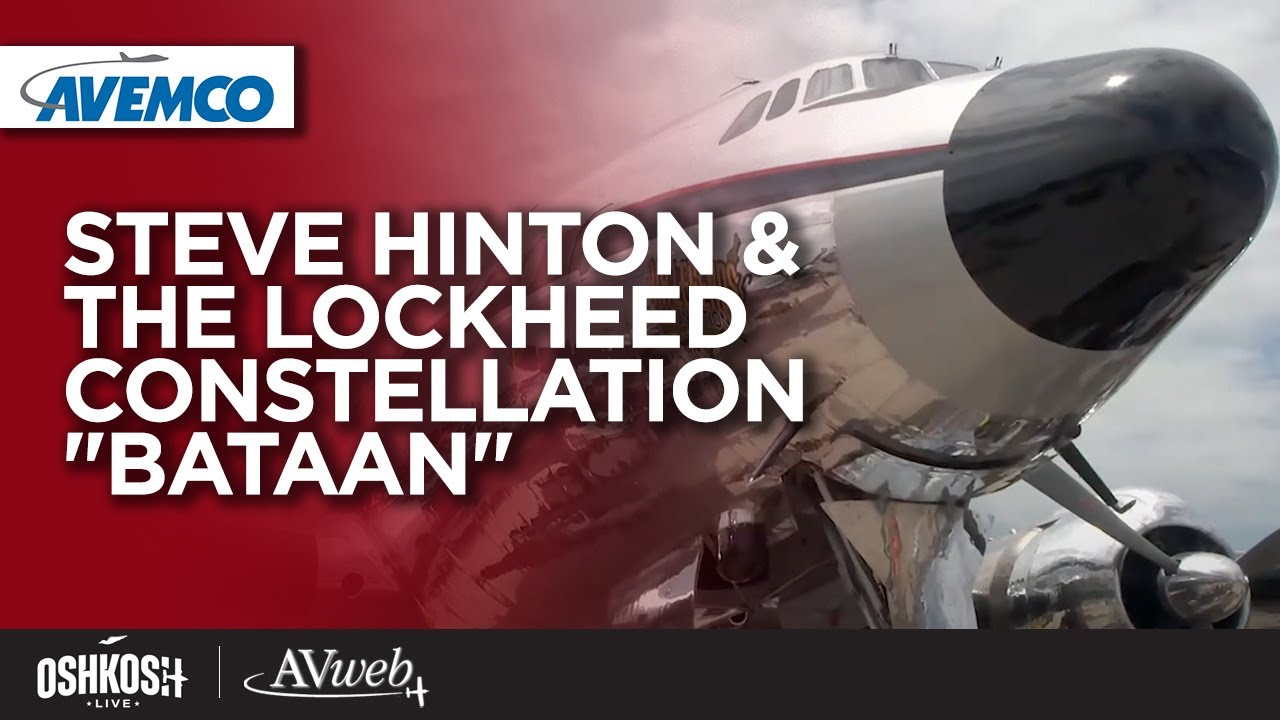 Oshkosh Live 2025: Steve Hinton and The Lockheed Constellation 