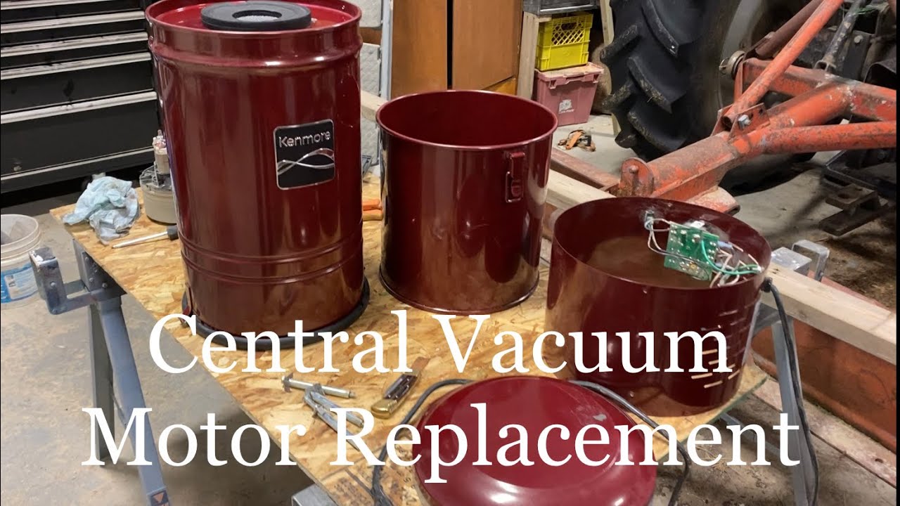 Central Vacuum Motor Replacement (Step by Step)