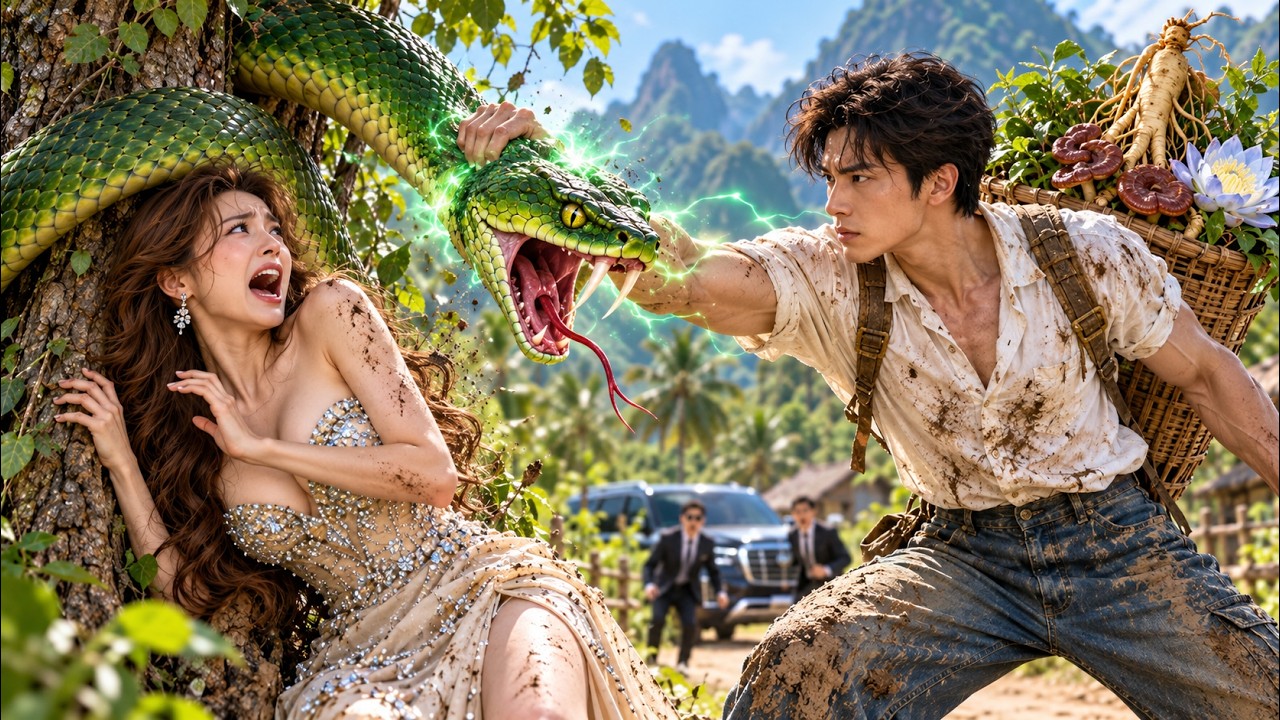 Poor Guy Saves a Billionaire CEO From a Deadly Snake&mdash;She Buys All His Herbs and Wants to Marry Him!