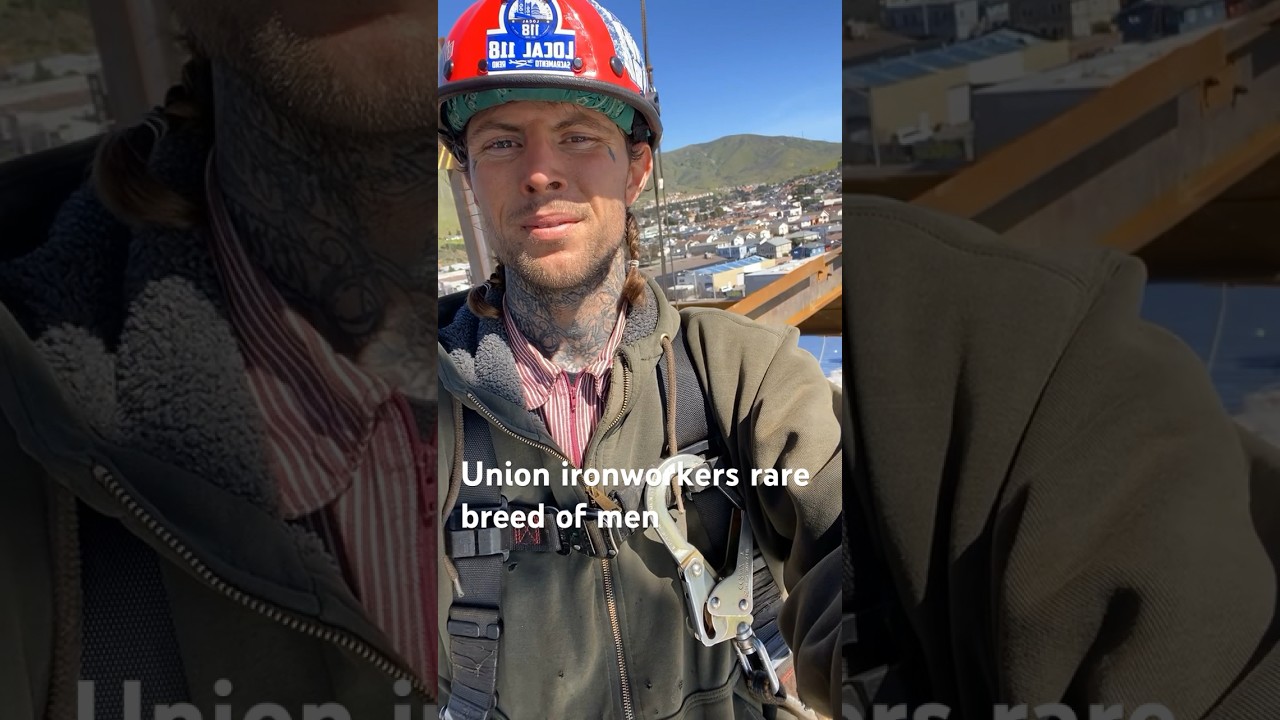 Risk it all for the right price #union #ironworker #ironwork #construction #reels #shorts #new #fun