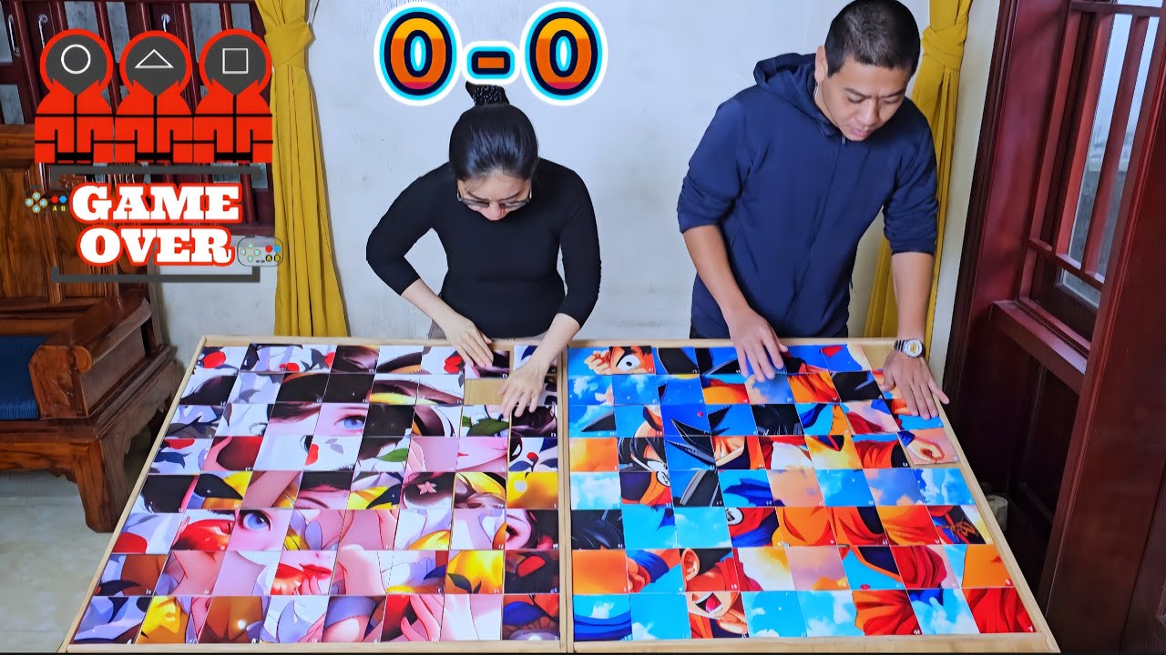 Challenge to move the pieces to complete a complete picture ☆ level 01
