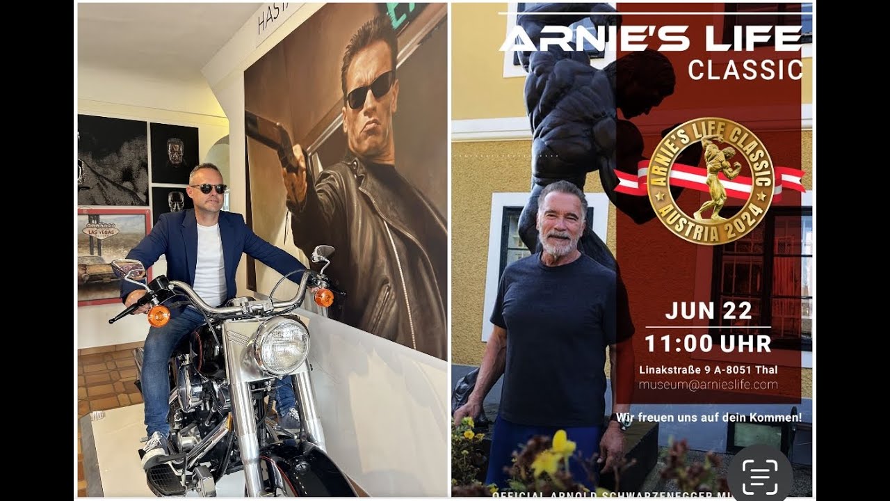 ARNIE´s life CLASSIC - aus dem Arnold Schwarzenegger Museum