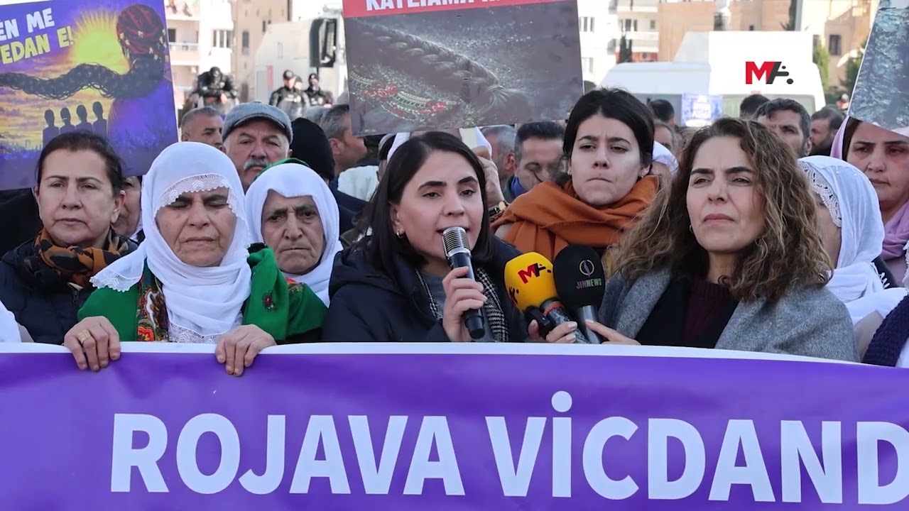 NISÊBÎN'DEN SESLENDİLER: KÜRTLER ROJAVA’YI YALNIZ BIRAKMAYACAK
