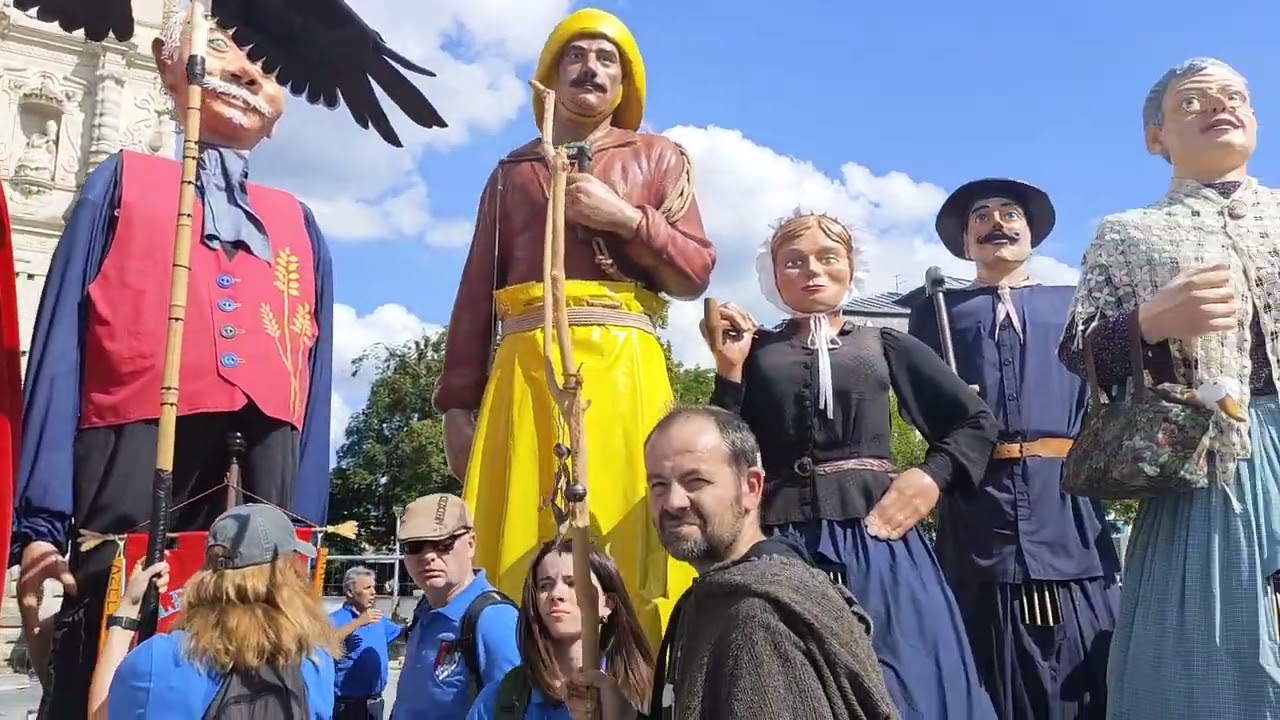 la fête des géants sur Saint-Amand-les-Eaux