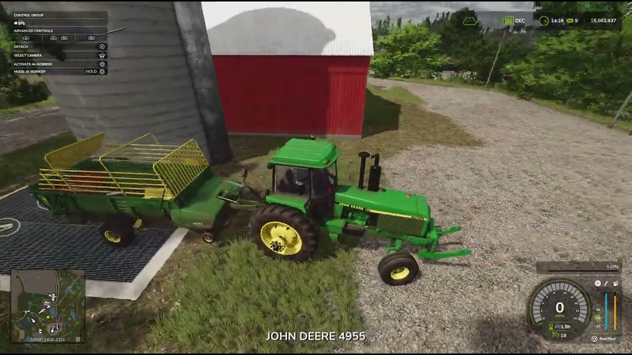 Getting the fields ready for harvest!