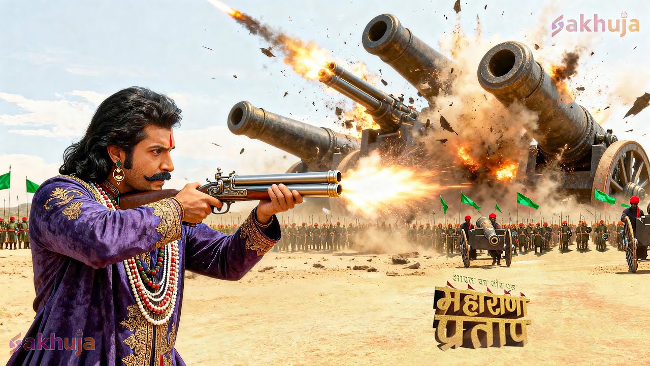 महाराणा प्रताप ने बन्दूक से नष्ट कर दिए मुग़लो के विनाशक तोप | भारत का वीर पुत्र | Maharana Pratap