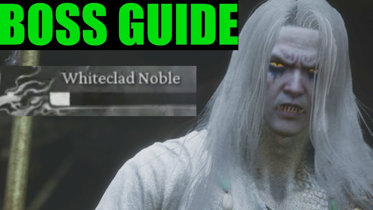 Whiteclad noble boss guide Black Myth: Wukong (best build / walkthrough)