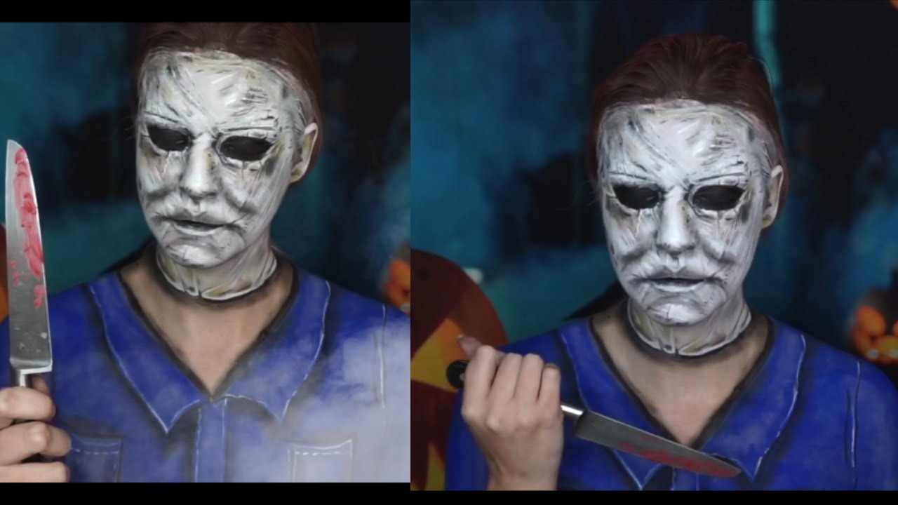 Halloween Michael Myers Makeup Tutorial