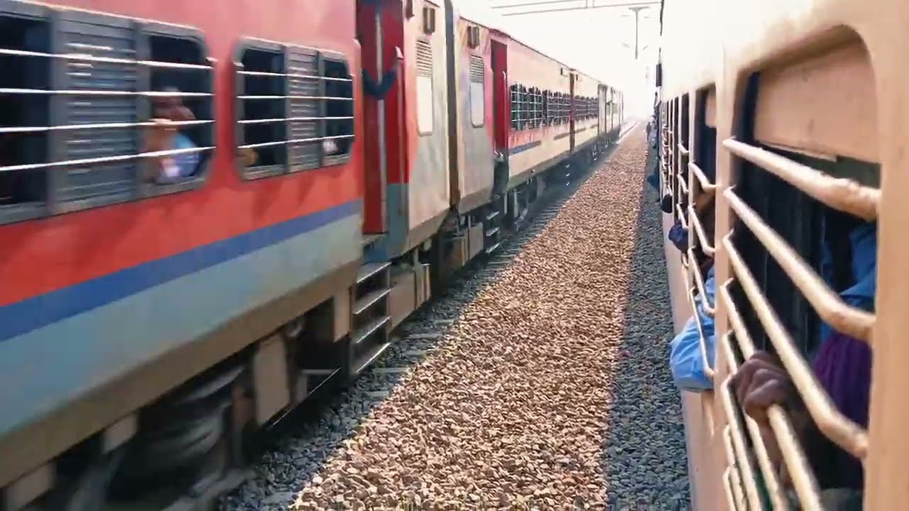 Kichha To Bamiana | 55312 Kasganj Passenger | LalKuan To Kasganj Train Journey | Tour