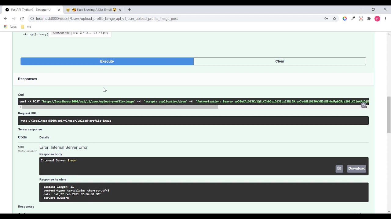 📺 Dockerized FastAPI - 10. Upload and Get Profile Image (original, thumbnail) 🥬🥑