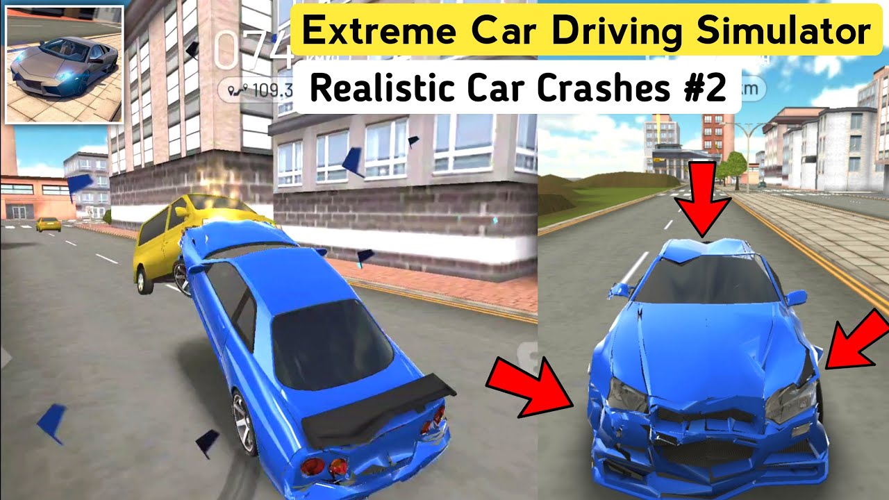 Extreme Car Driving Simulator Realistic Car Crashes #2