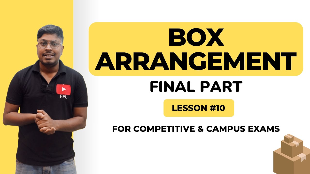 Box Puzzle | Seating Arrangement | Final Part | Lesson-10