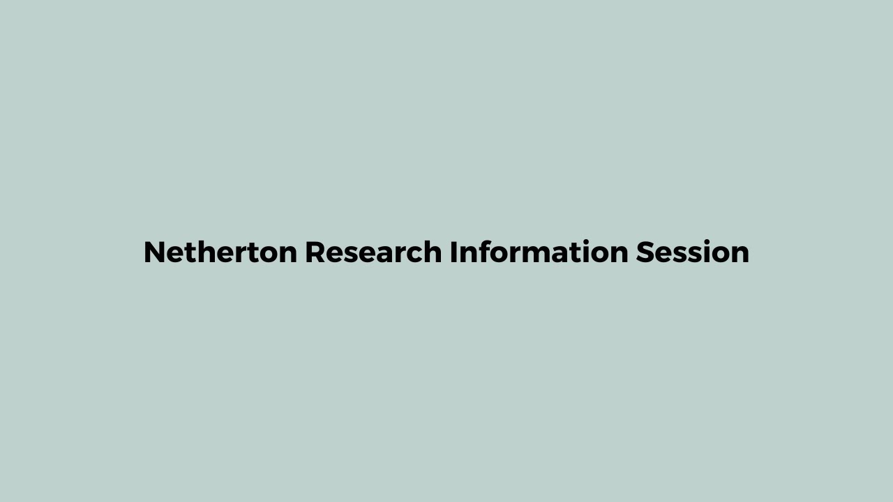 Netherton Syndrome Research Info Session from 5 8 23
