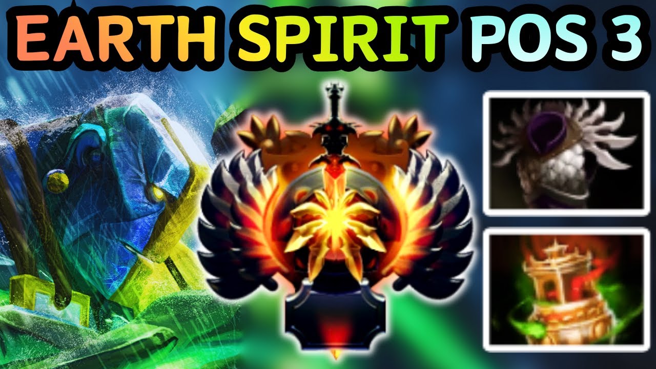 🔥 NEW PATCH 7.40b EARTH SPIRIT OFFLANE ROTATION MACHINE | DOTA 2 GAMEPLAY 🔥AY 🔥