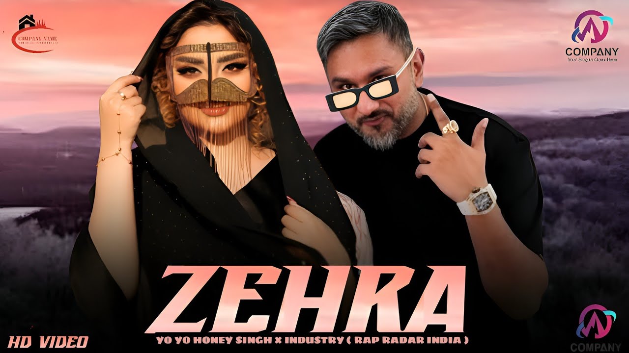 ZEHRA - YO YO HONEY SINGH × JASMINE SANDLAS & MANY MORE | PROD. RAP RADAR INDIA | 