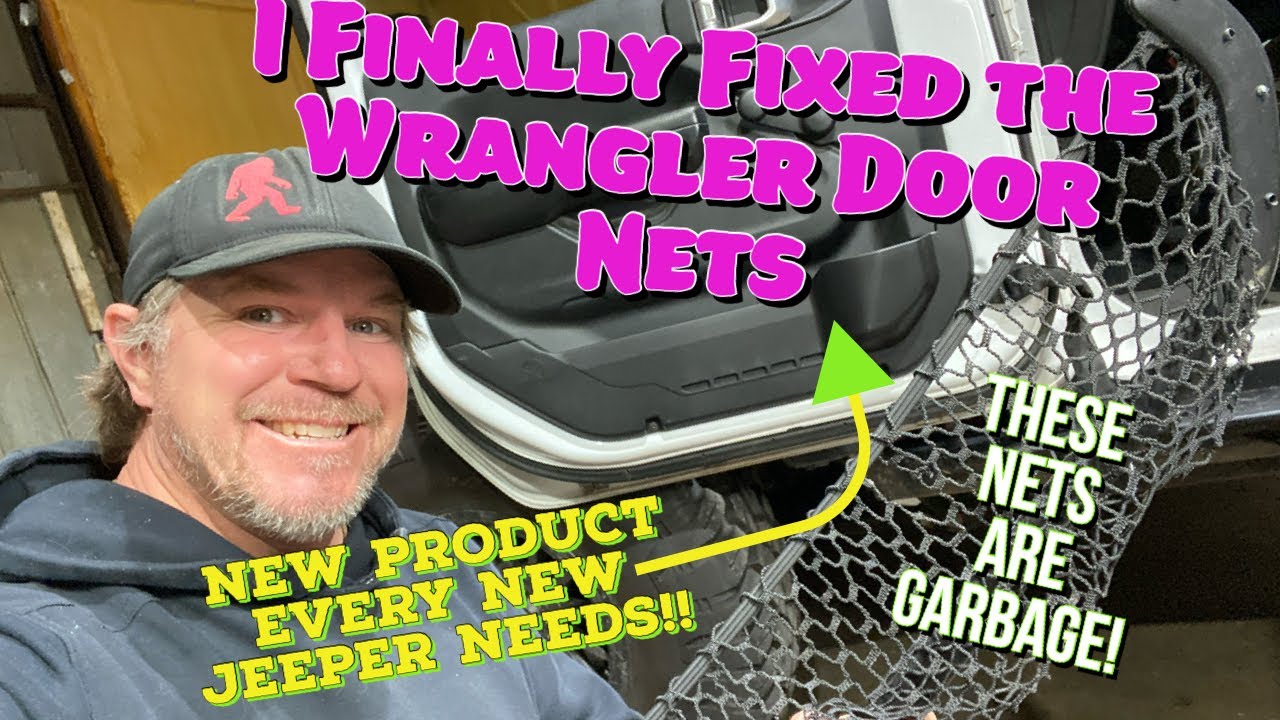 Dirt Daily. Throw Away those Saggy Door nets for Unofficial Use Only Door Pockets on Your Jeep