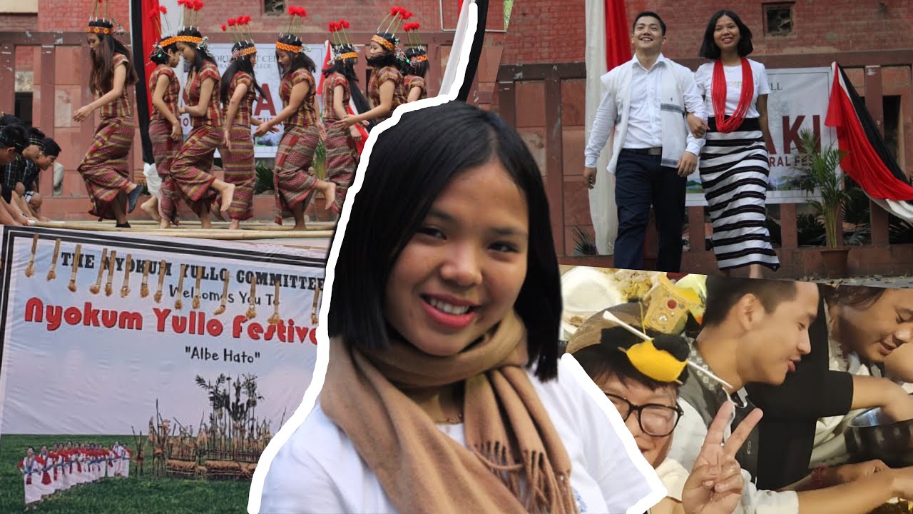 NYOKUM CELEBRATION IN DELHI | Northeast Fest, Ramjas College Delhi University(Bamboo dance/Bihu etc)