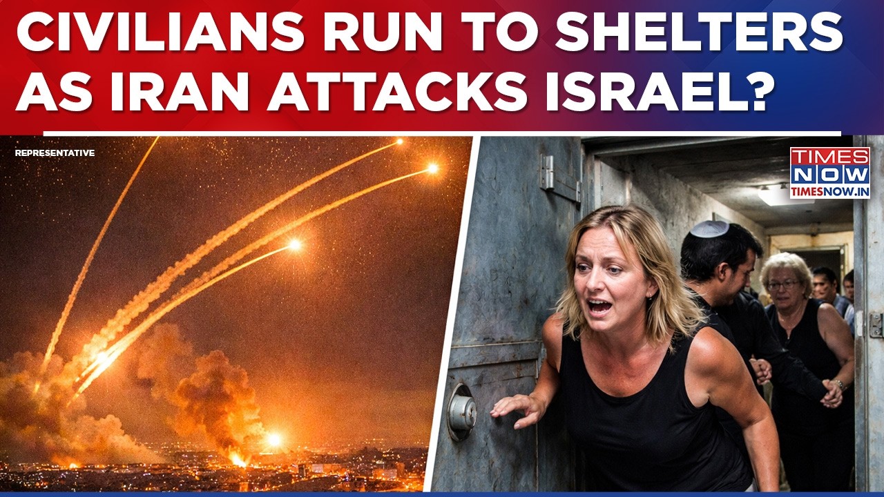 Iran Attacks Israel With Missiles? Civilians Rush To Shelters As Tehran Continues To Target Cities