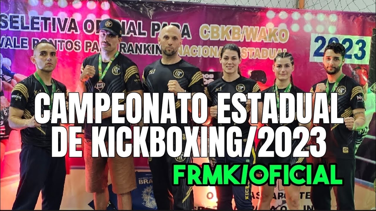 CAMPEONATO ESTADUAL DE KICKBOXING - OFICIAL/FRMK #kickboxing #mma #muaythai #ufc #fight #striking