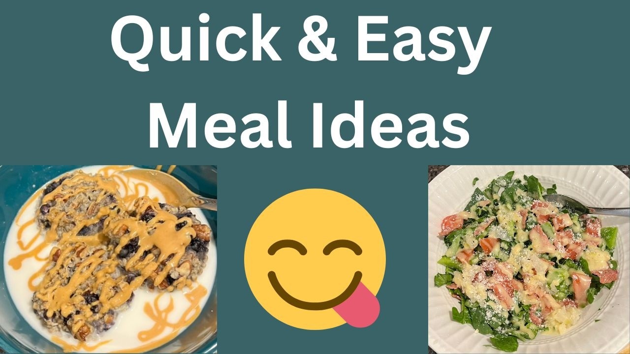 Quick Meal Ideas #fdoe #whatieatinaday