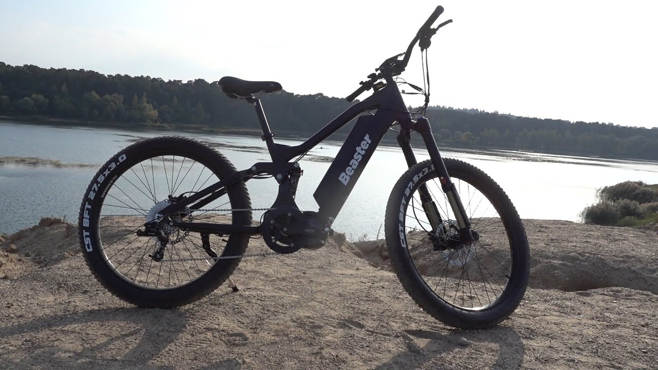 Galingas Elektrinis Dviratis - Beaster BS1000 (48V 21Ah Bafang 1000W)