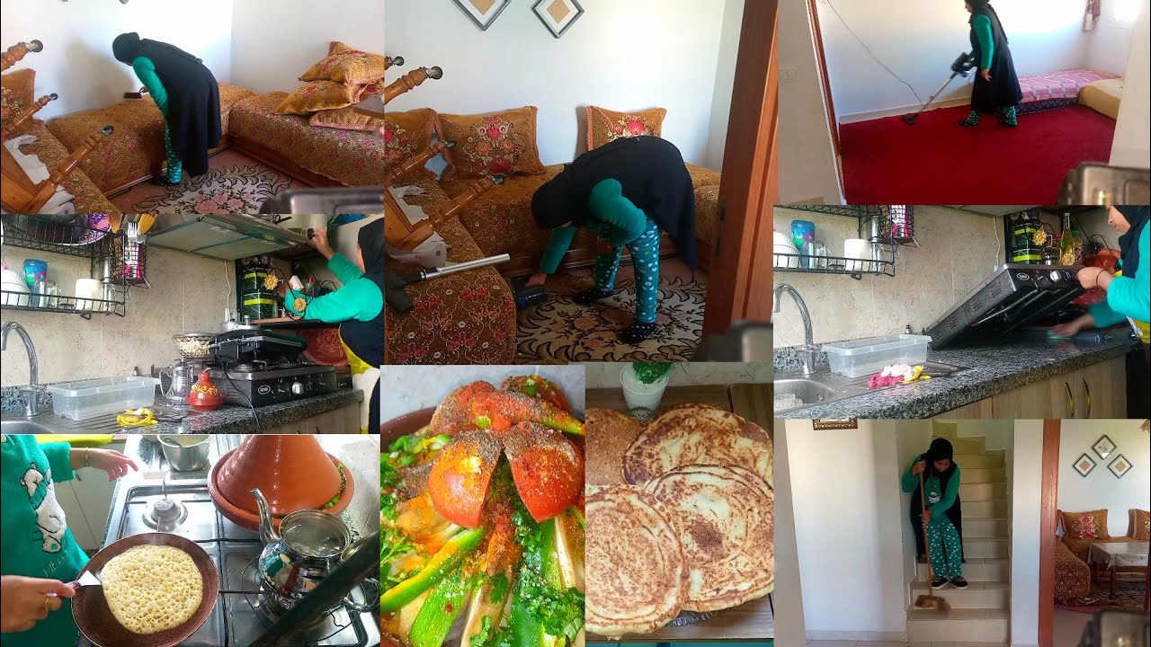 روتين مشارجي💪من الصباح حتى لعشية✨عامر حداكة وشهيوات😋غطست فالكوزينة😩كل نهار على هاد الحال😐مخنفر بدون🥚