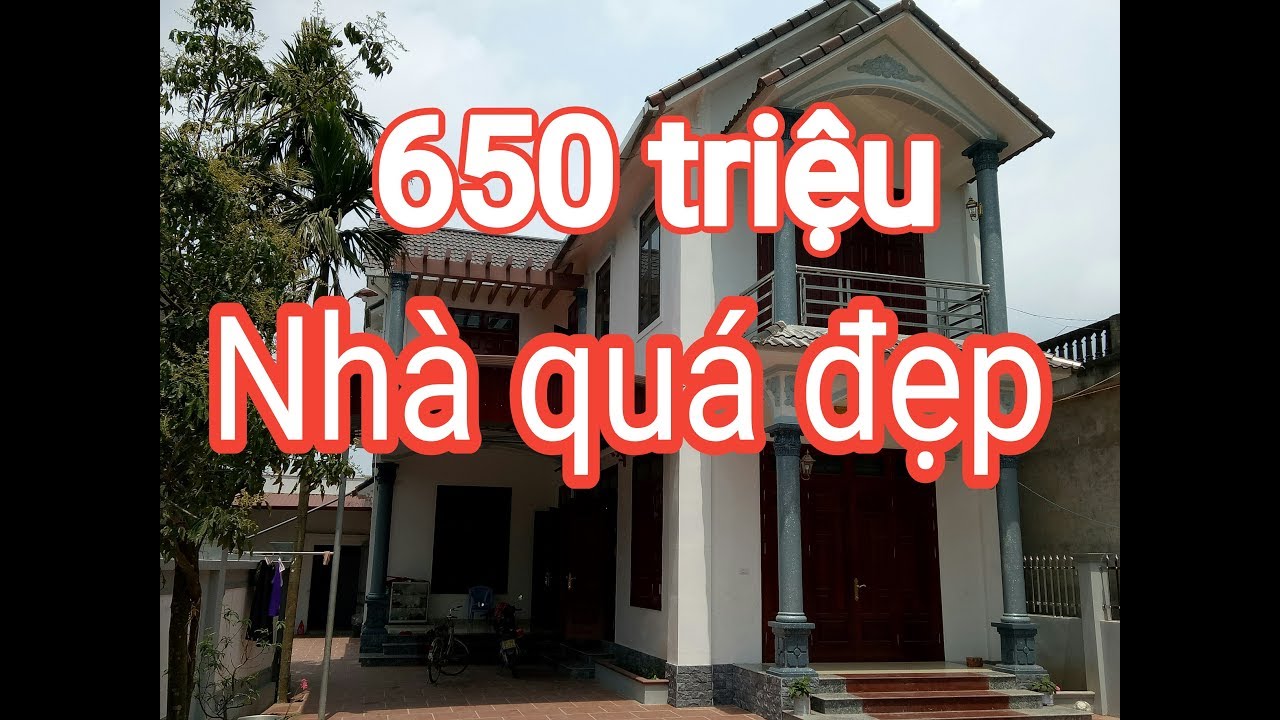 Biệt thự 2 tầng mái thái ll Nhà 2 tầng mái thái cực đẹp