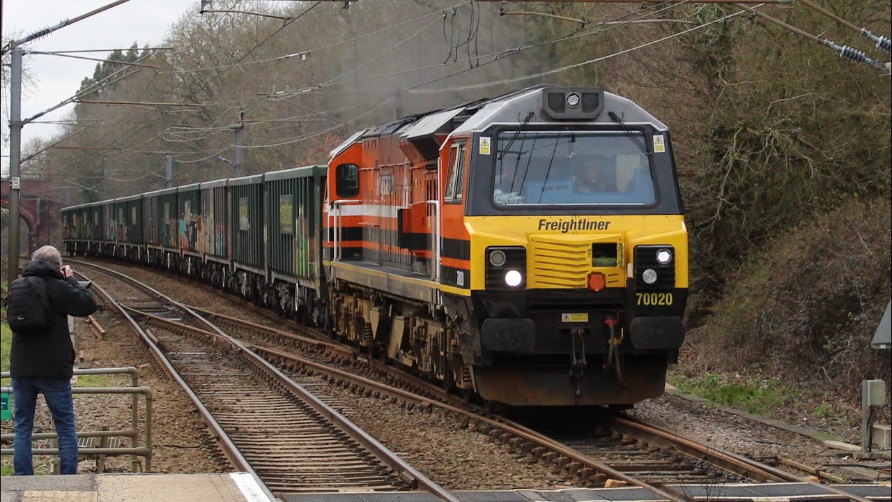 70 020 Makes a rare appearance at Wrabness and Catterwade with 6L67 16/02/2026