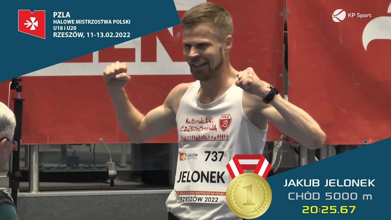JAKUB JELONEK | 5000m 𝑹𝑨𝑪𝑬 𝑾𝑨𝑳𝑲 🚶‍♂️ | U18 & U20 🇵🇱 INDOOR ATHLETICS CHAMPIONSHIPS 2022