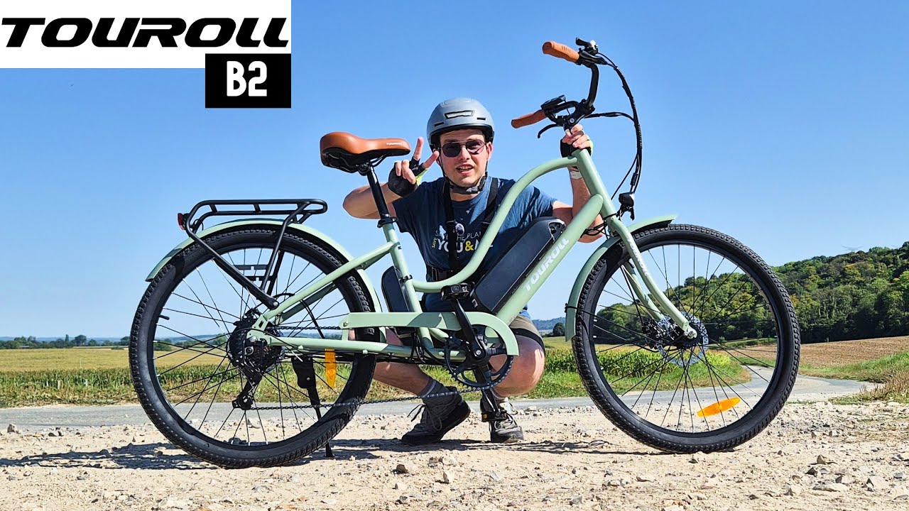 Touroll B2 : 😱 INCROYABLE ! Un Vélo électrique Stylé à ce prix-là ?! - Test Complet !