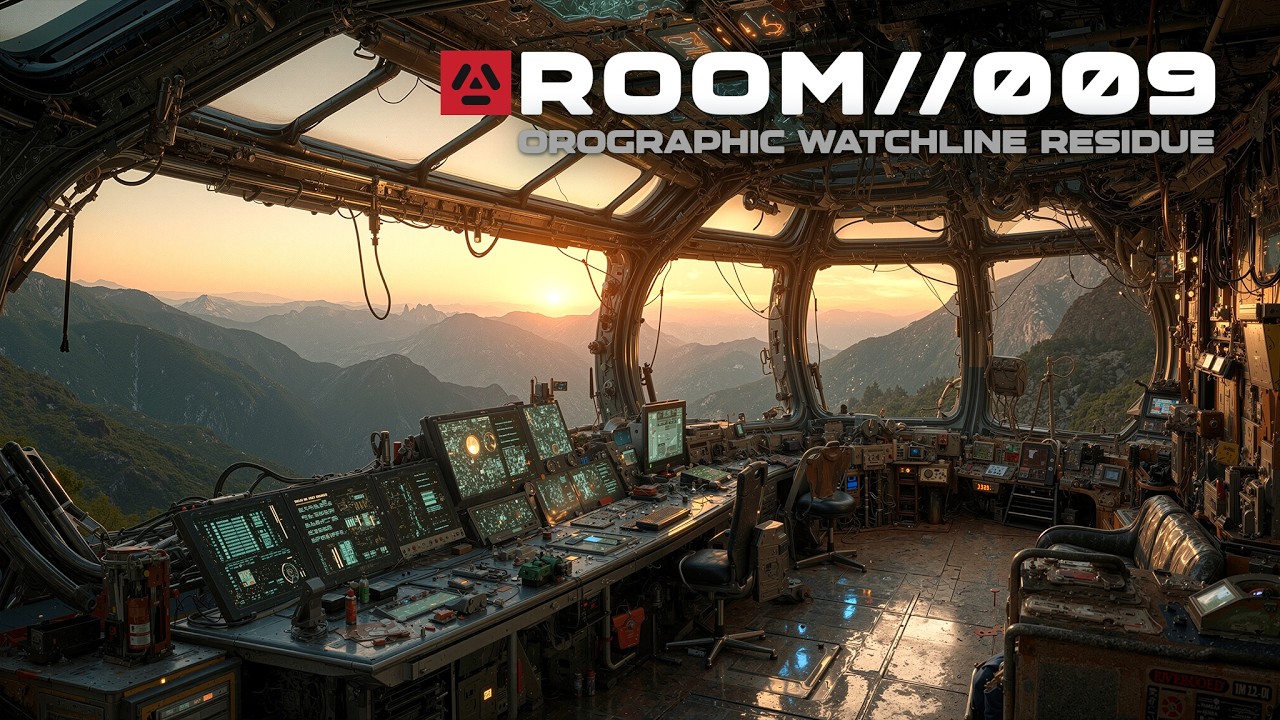 ROOM//009 - Orographic Watchline Residue | 1 Hour Ambient Electronic Environment